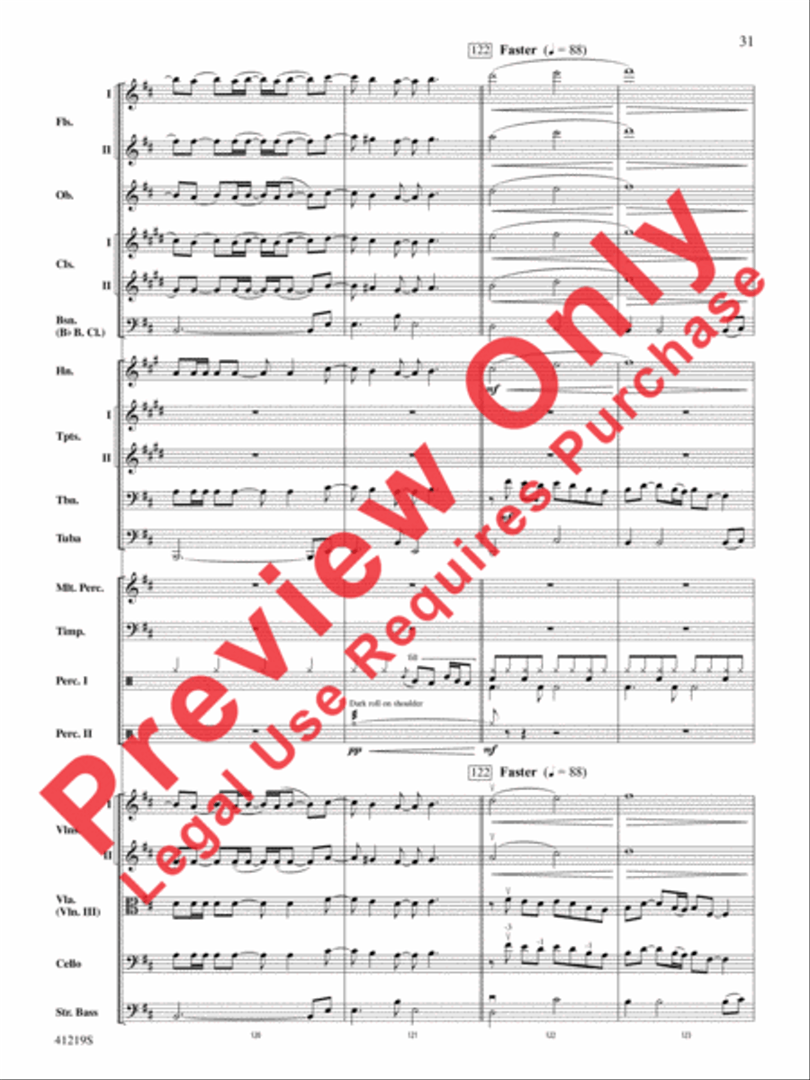 Led Zeppelin Reunion Full Orchestra scores gallery preview page 32