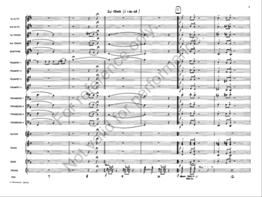 Gospel John Jazz Ensemble scores gallery preview page 3