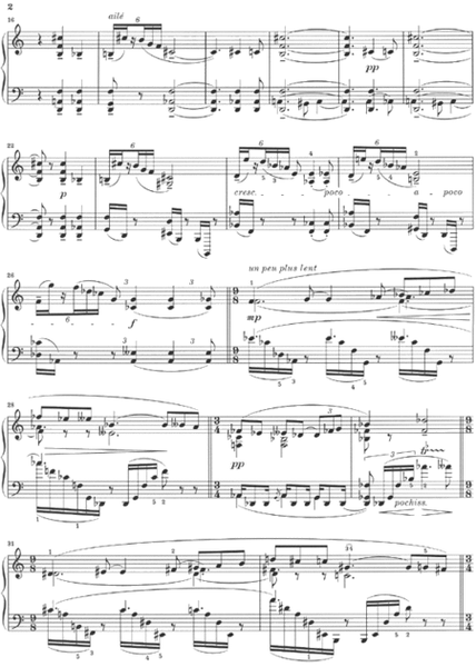 Sonata for Piano Op. 62, No. 6