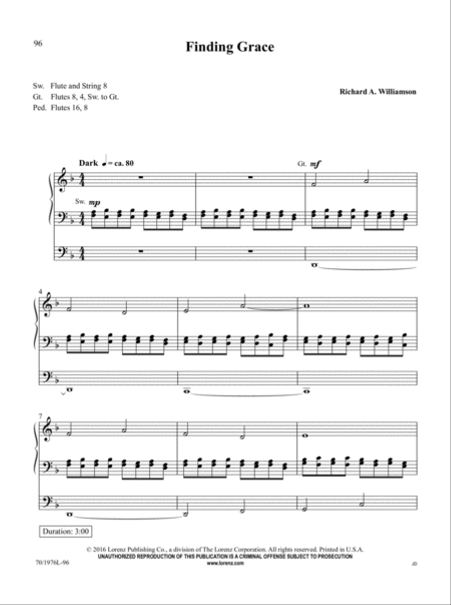 The Organist's Library, Vol. 60 Organ Solo scores gallery preview page 34
