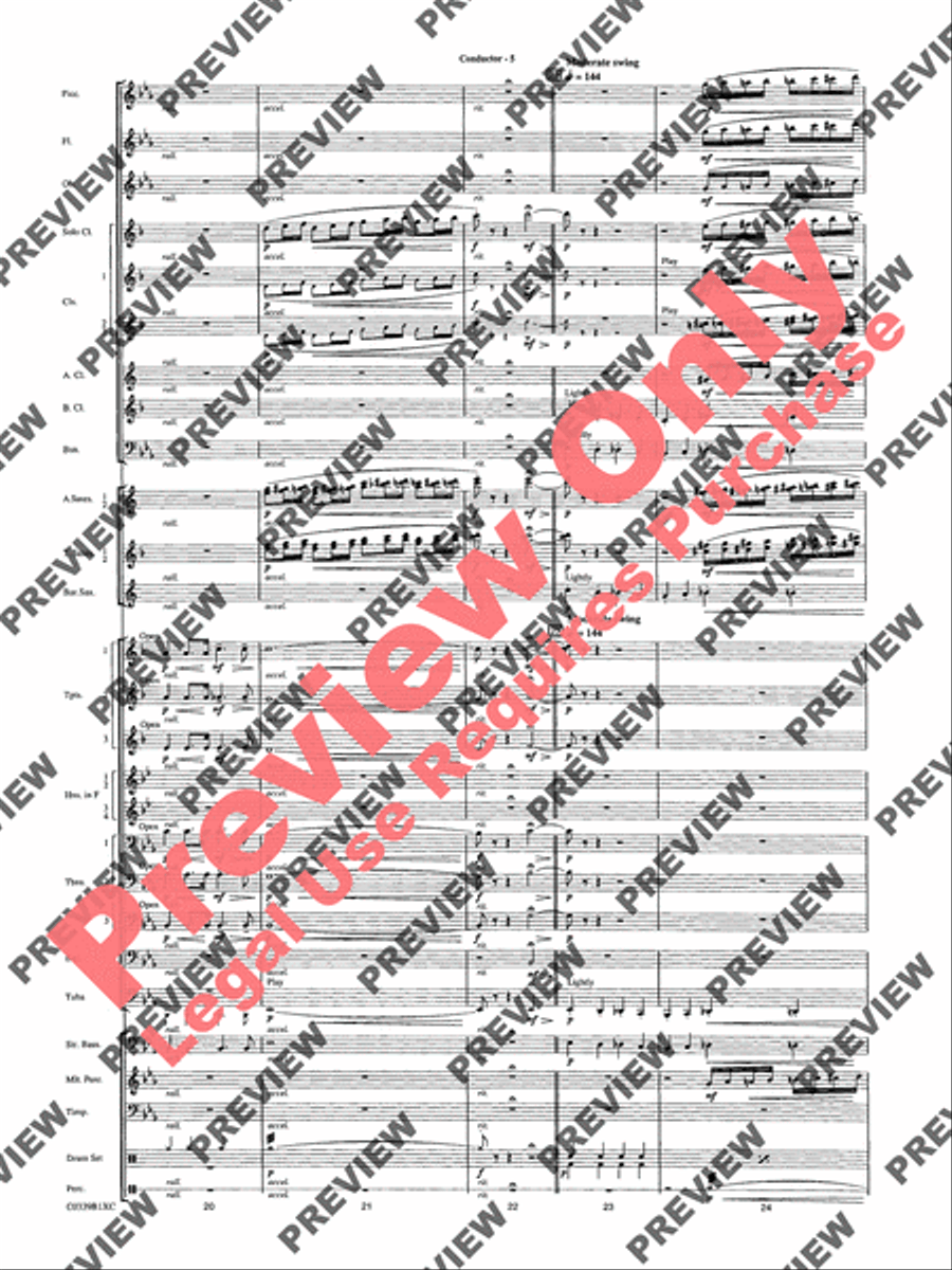 In the Miller Mood Concert Band scores gallery preview page 8