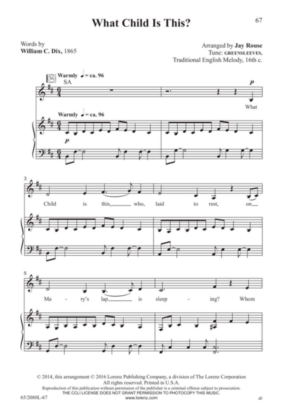 A Noel Celebration 3-Part scores gallery preview page 37