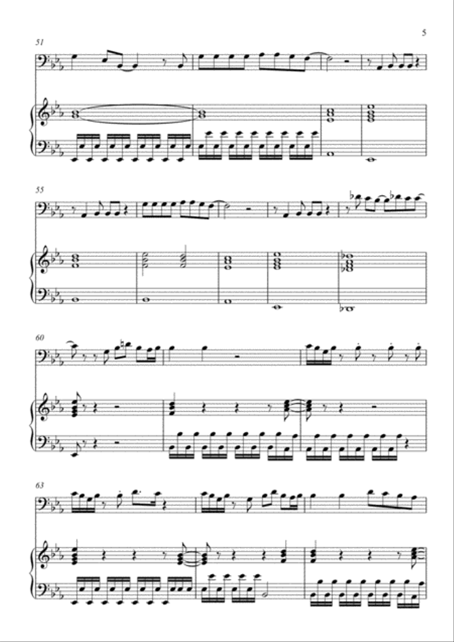 Stupid Love String Duet scores gallery preview page 5
