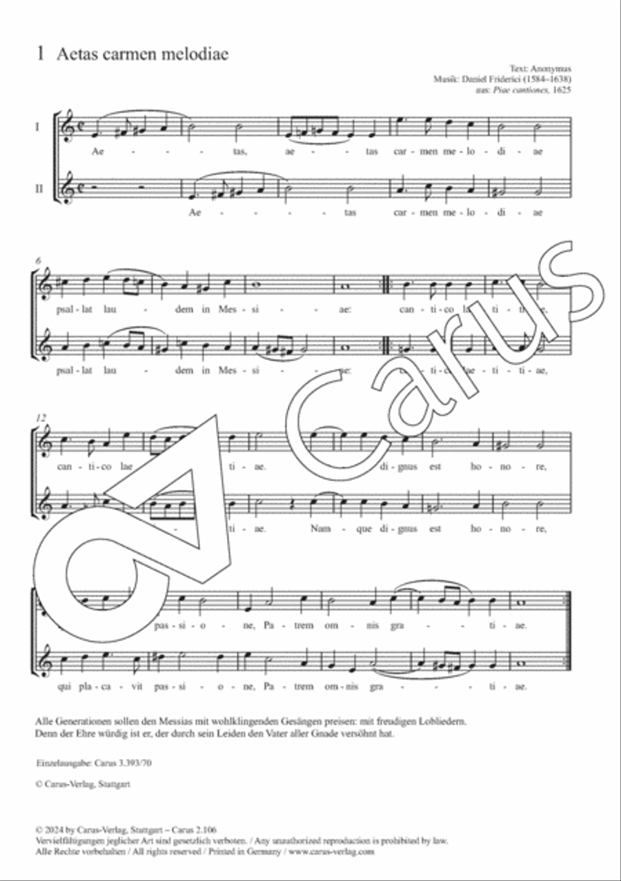 Freiburger Chorheft 1