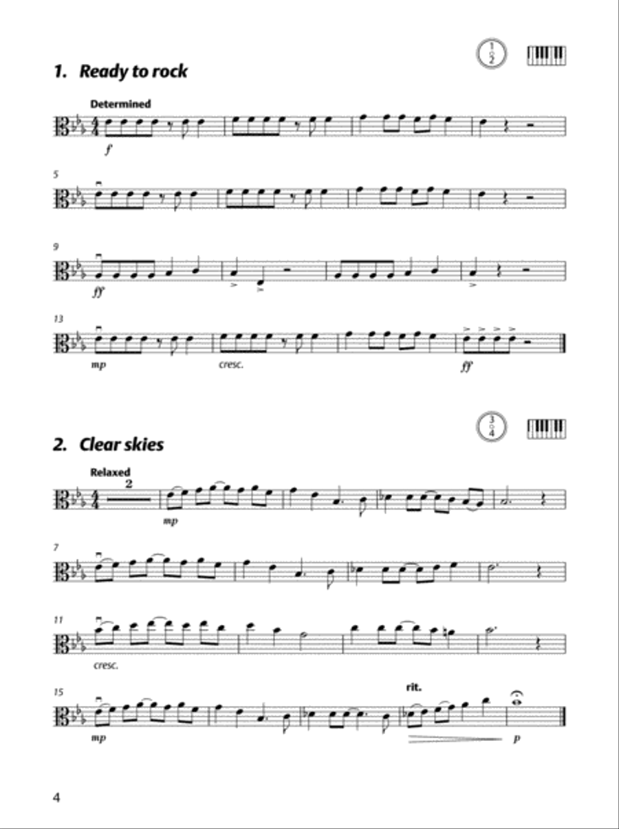 Viola Time Sprinters + CD Viola scores gallery preview page 2