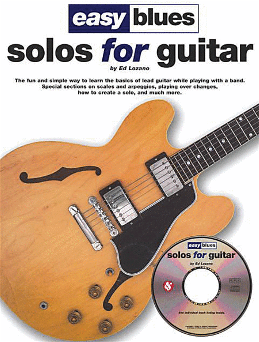 Easy Blues Solos for Guitar Electric Guitar scores gallery preview page 1