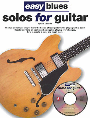 Book cover for Easy Blues Solos for Guitar