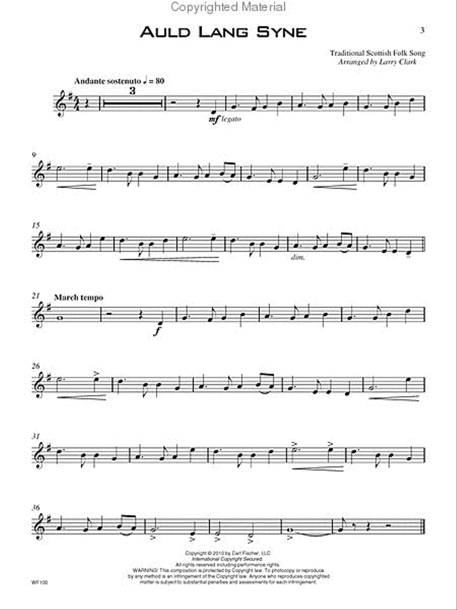 18 Intermediate Christmas Favorites B-Flat Clarinet scores gallery preview page 2