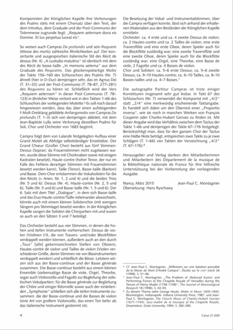 De profundis Men's Choir scores gallery preview page 5