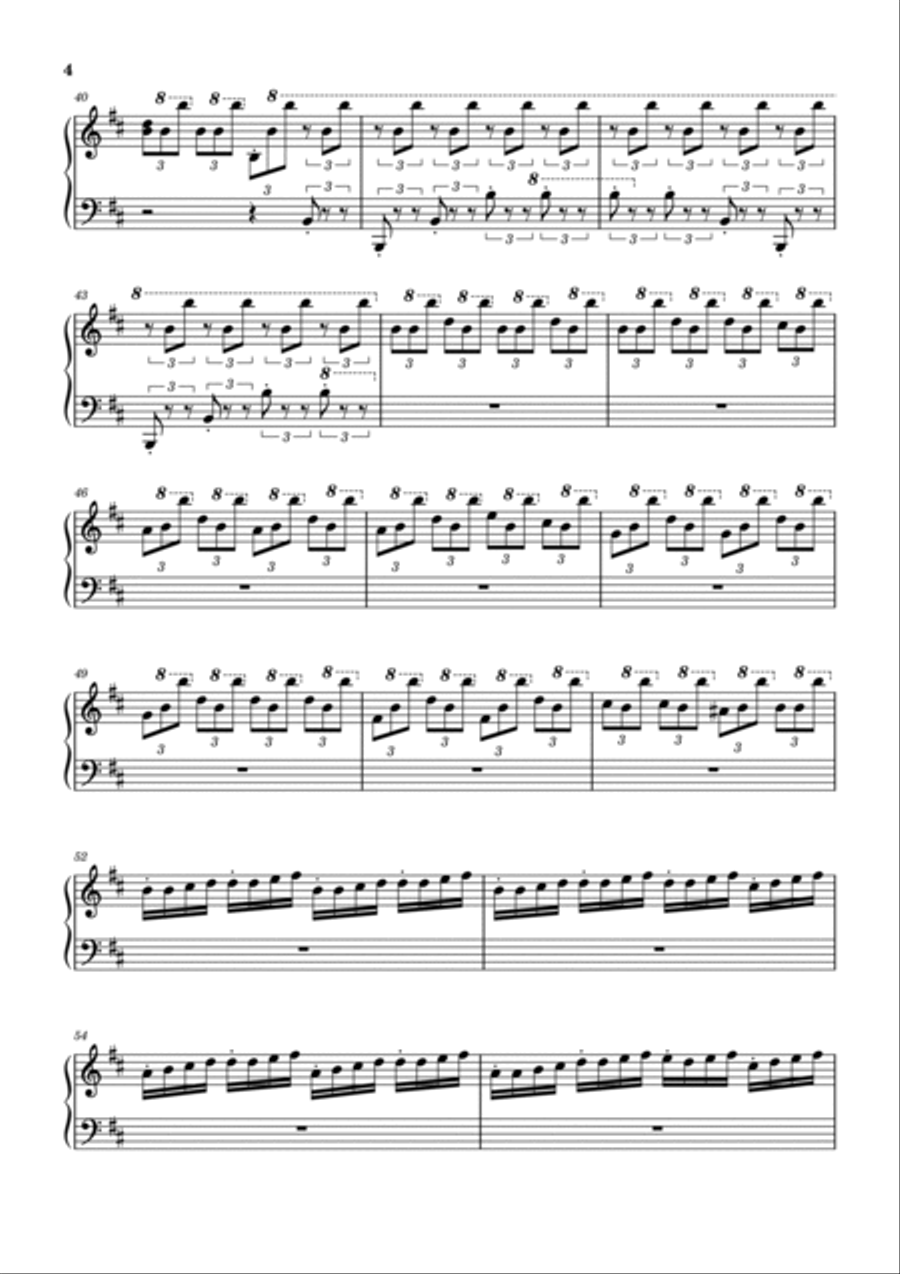 Joker Piano Solo scores gallery preview page 4
