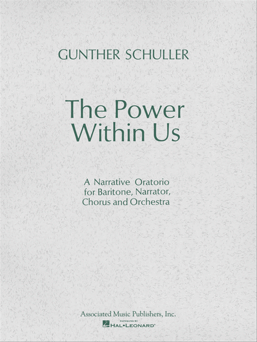 The Power Within Us Choir scores gallery preview page 1