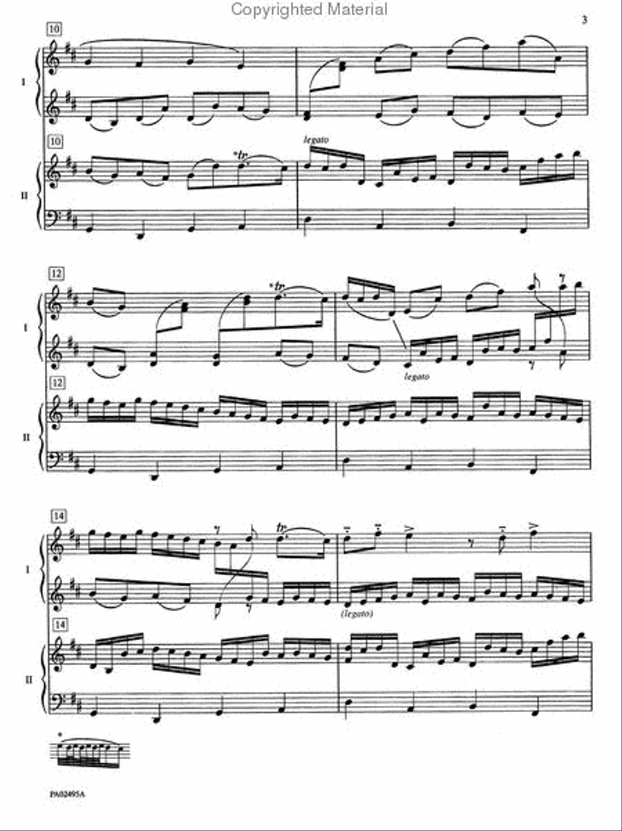 Canon in D Small Ensemble scores gallery preview page 3