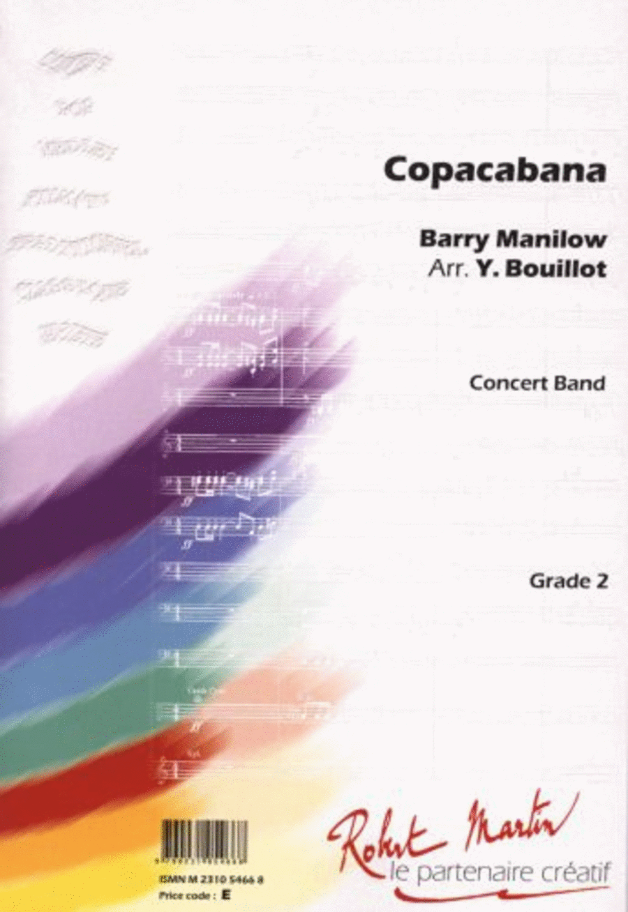 Copcabana Concert Band scores gallery preview page 1