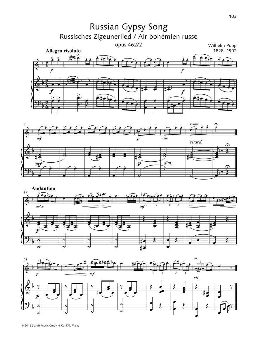 Russian Gypsy Song