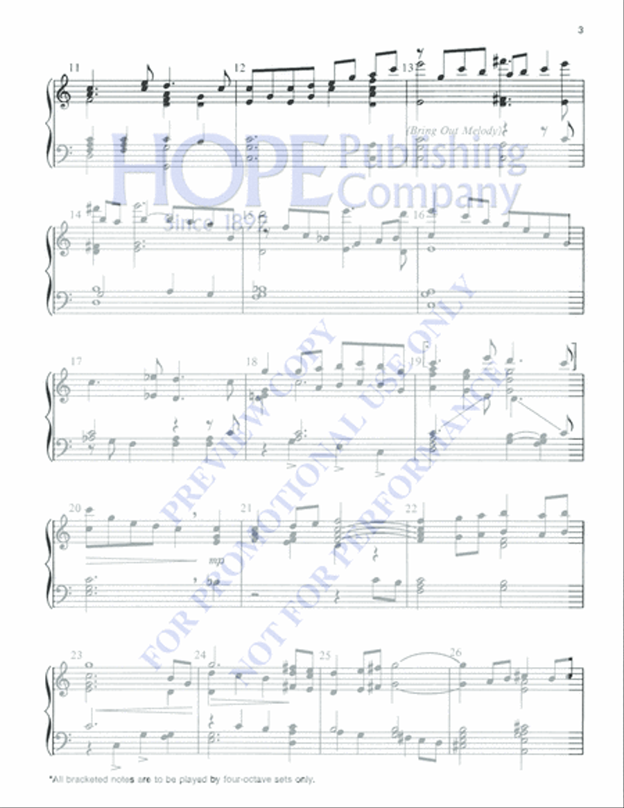 Climb Ev'ry Mountain 4-Octaves scores gallery preview page 4