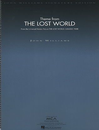 Book cover for Theme from The Lost World