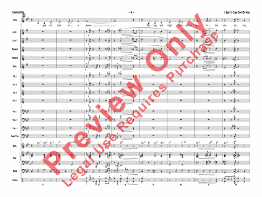 I Get a Kick Out of You Jazz Ensemble scores gallery preview page 11