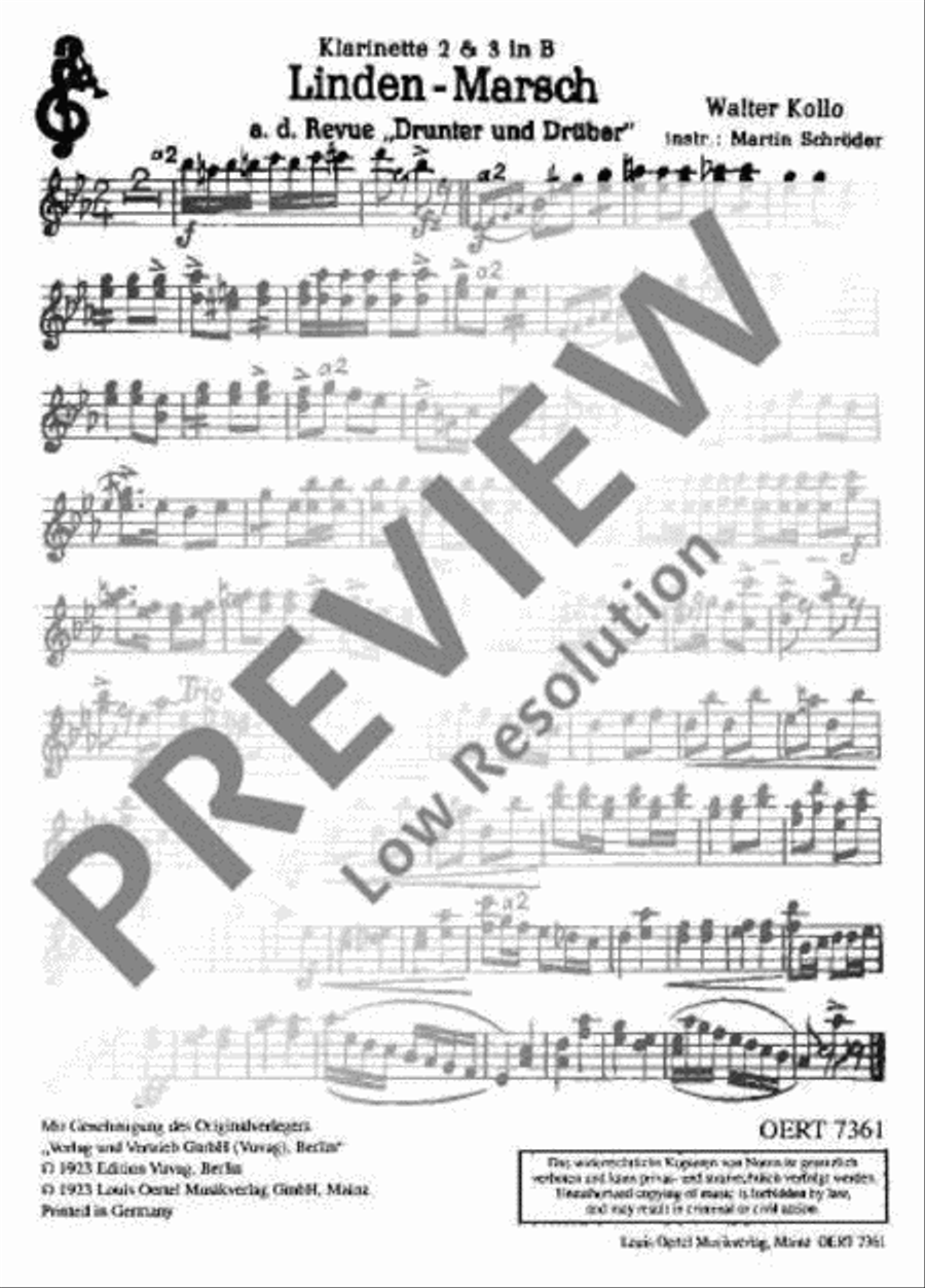 Linden-Marsch Concert Band scores gallery preview page 10