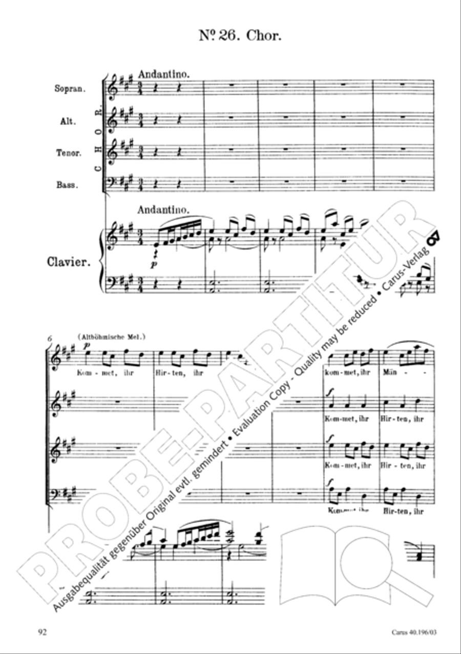 Die Geburt Christi SSA scores gallery preview page 93
