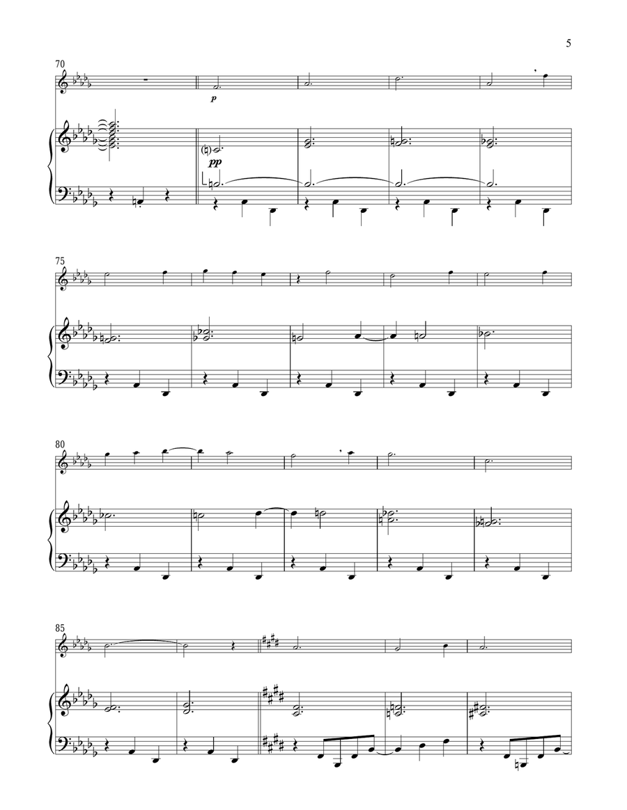 Night Waltz (from A Little Night Music) Flute Solo scores gallery preview page 5