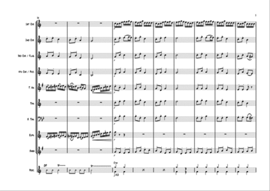 Dance of the Tumblers Brass Ensemble scores gallery preview page 6