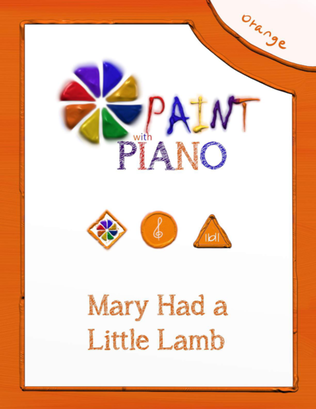 Book cover for Mary Had a Little Lamb (Easy Piano)