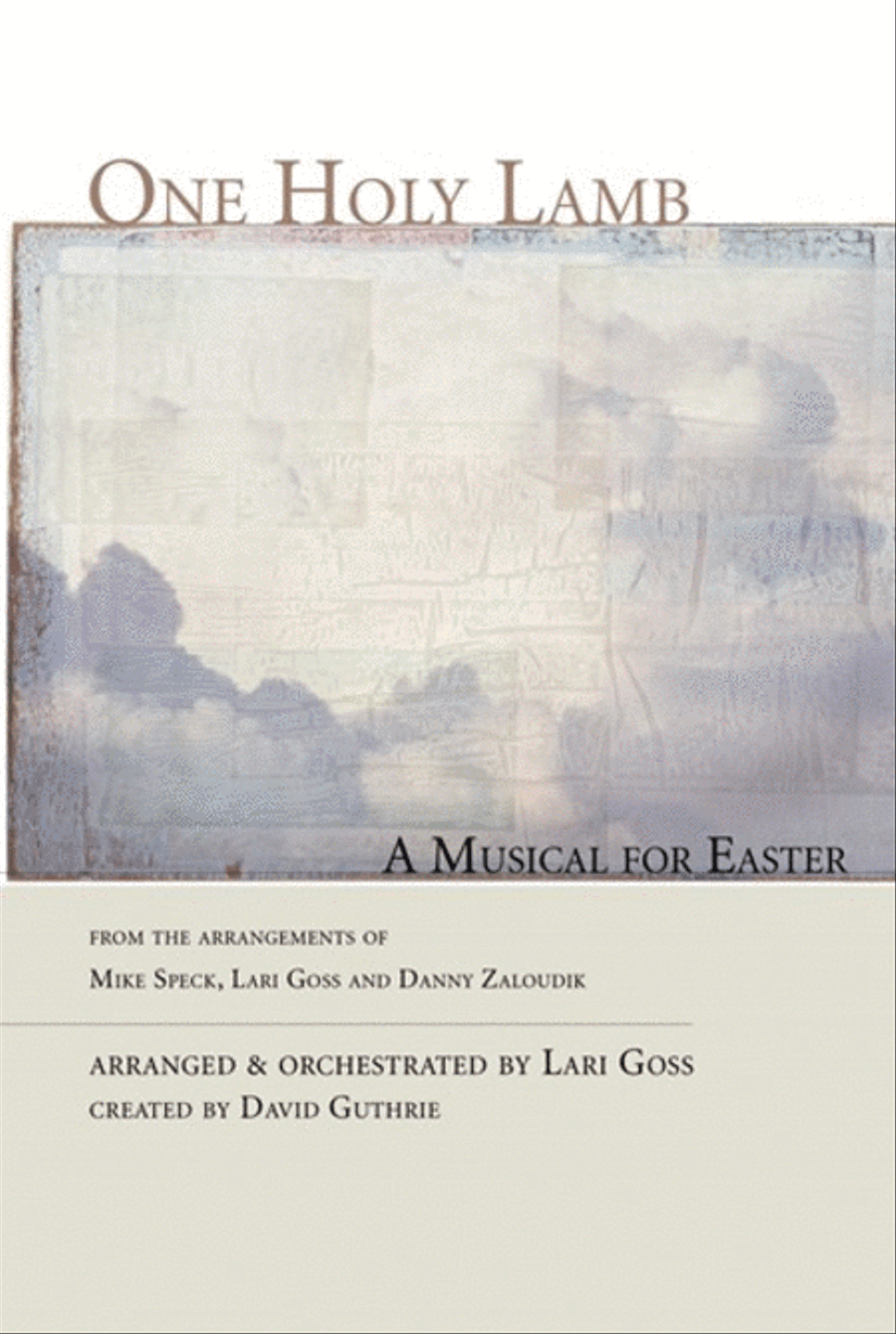 One Holy Lamb - Choral Book 4-Part scores gallery preview page 1