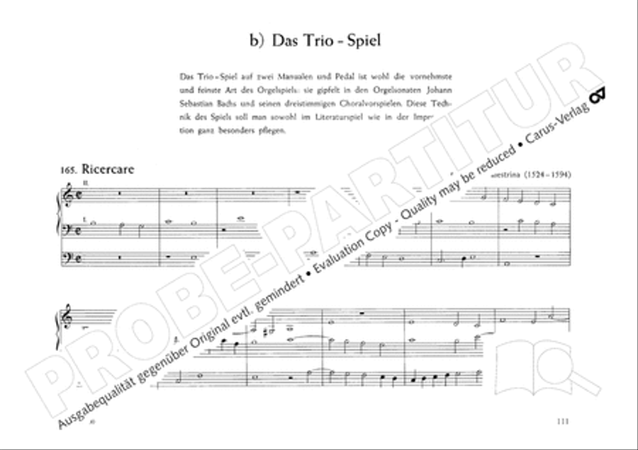 Orgelschule Organ scores gallery preview page 113
