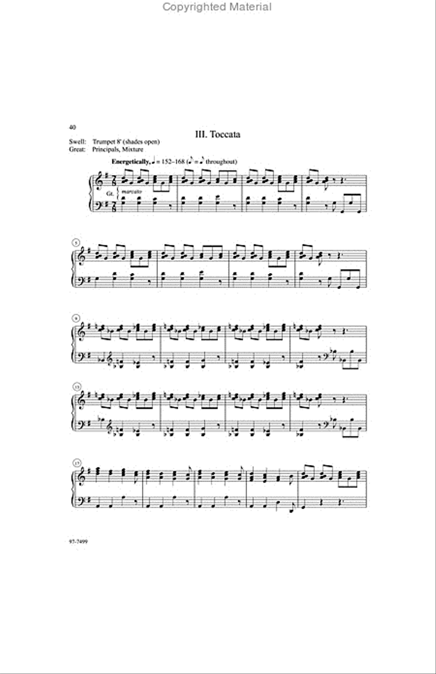 For Manuals Only, Set 2 Organ scores gallery preview page 16