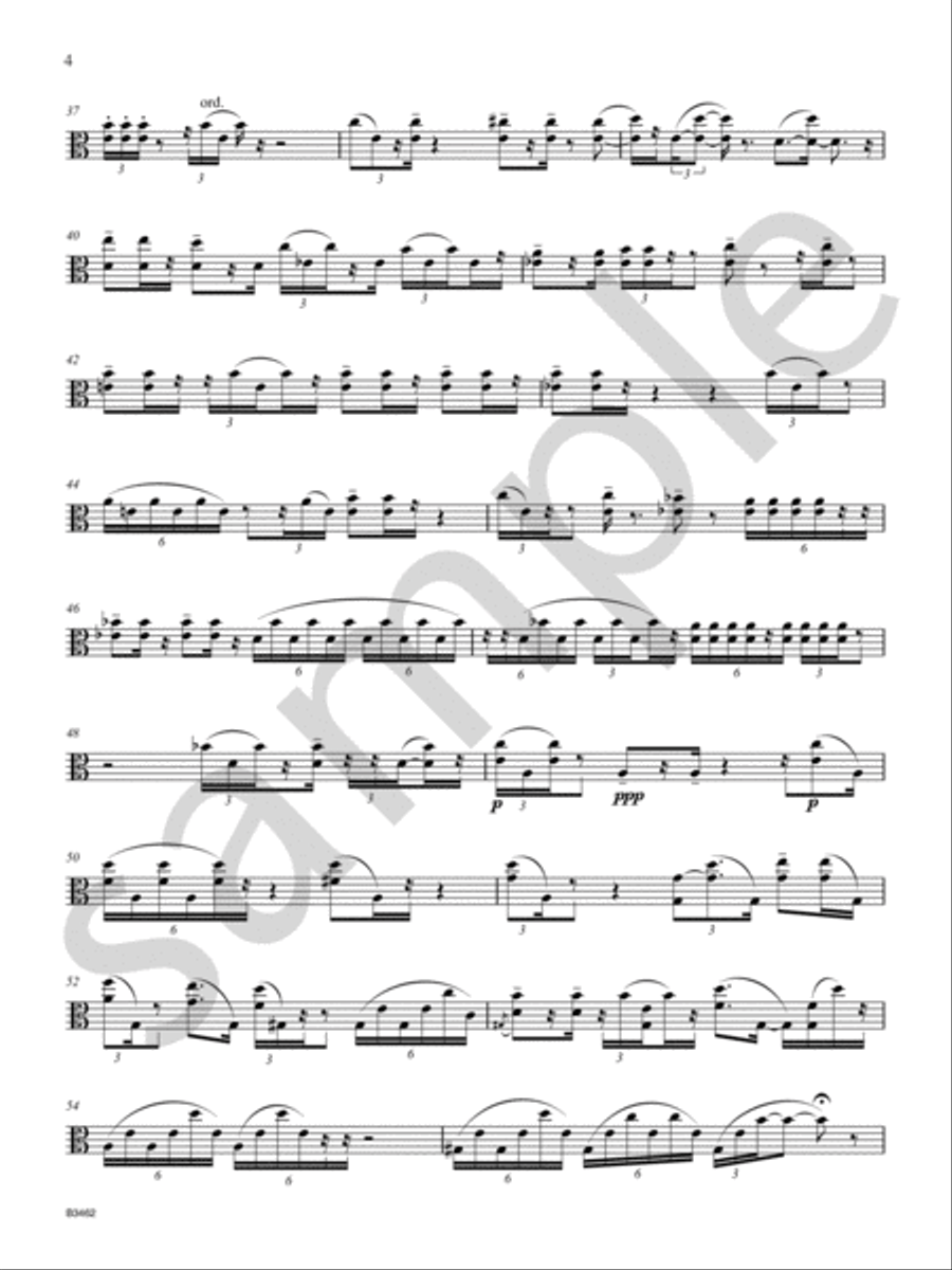 Josephine (the Singer) Voice scores gallery preview page 6
