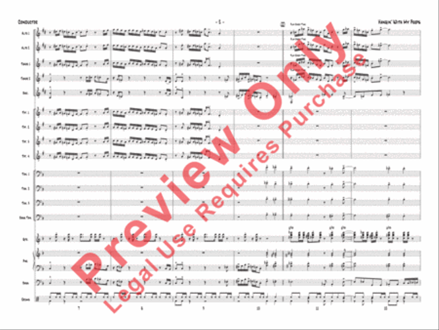 Hangin' with My Peeps Hangin' with My Peeps Jazz Ensemble scores gallery preview page 3
