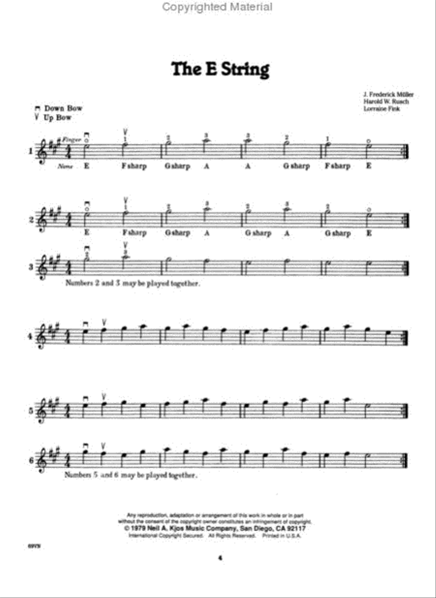 Quick Steps To Notereading, Vol 1 - Violin Chamber Orchestra scores gallery preview page 2