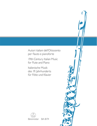 Italienische Musik des 19. Jahrhunderts for Flute and Piano