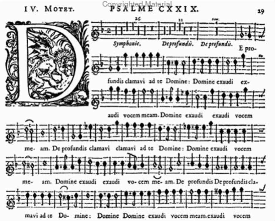 Motets for two choirs for the King's chapel. De Profundis Orchestra scores gallery preview page 3