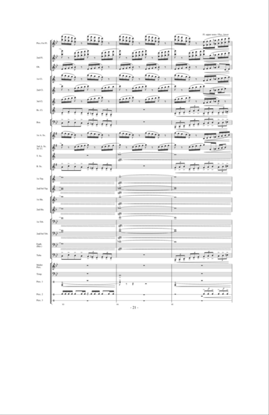 Of Honor and Valor Eternal Concert Band scores gallery preview page 20
