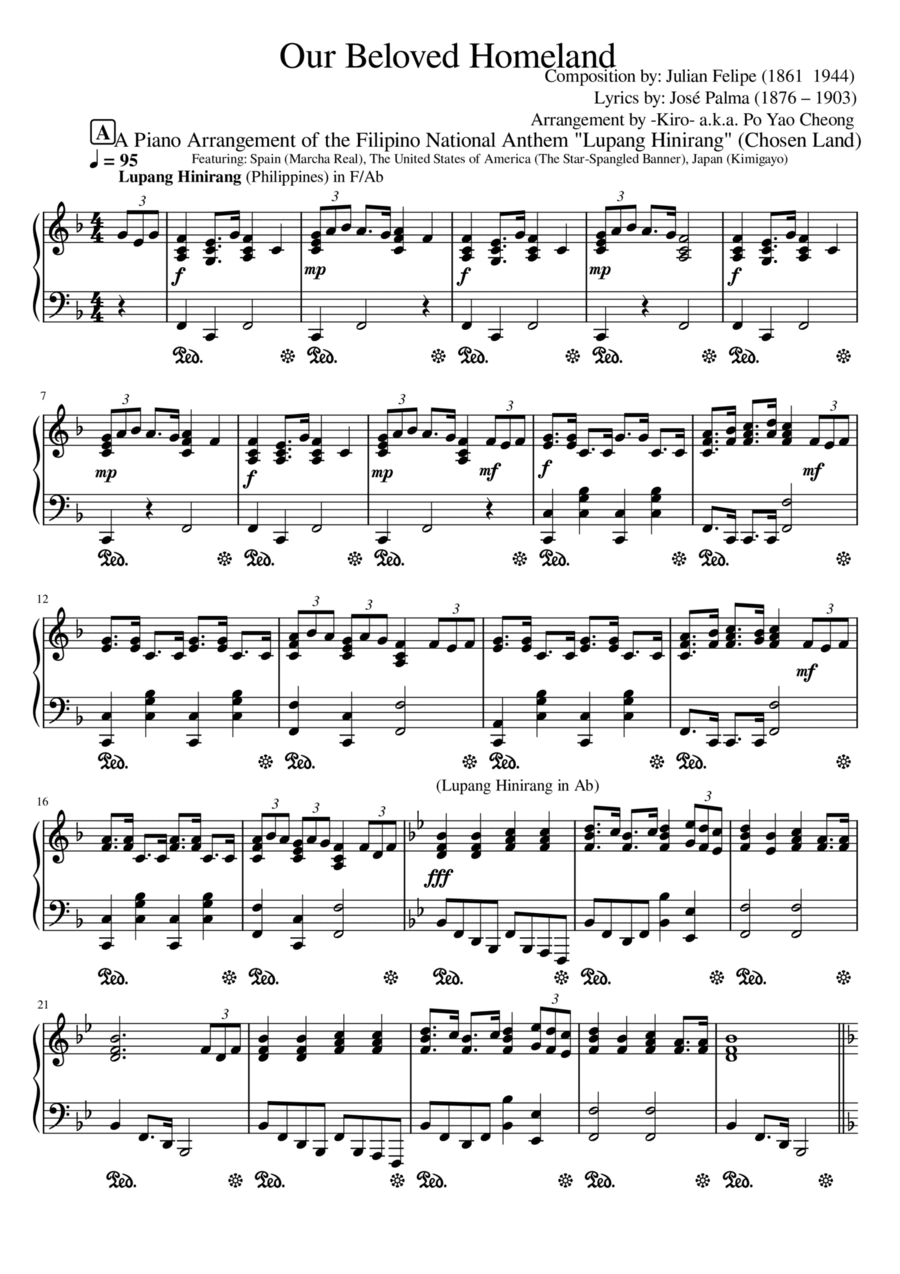 Book cover for Philippine National Anthem Plus