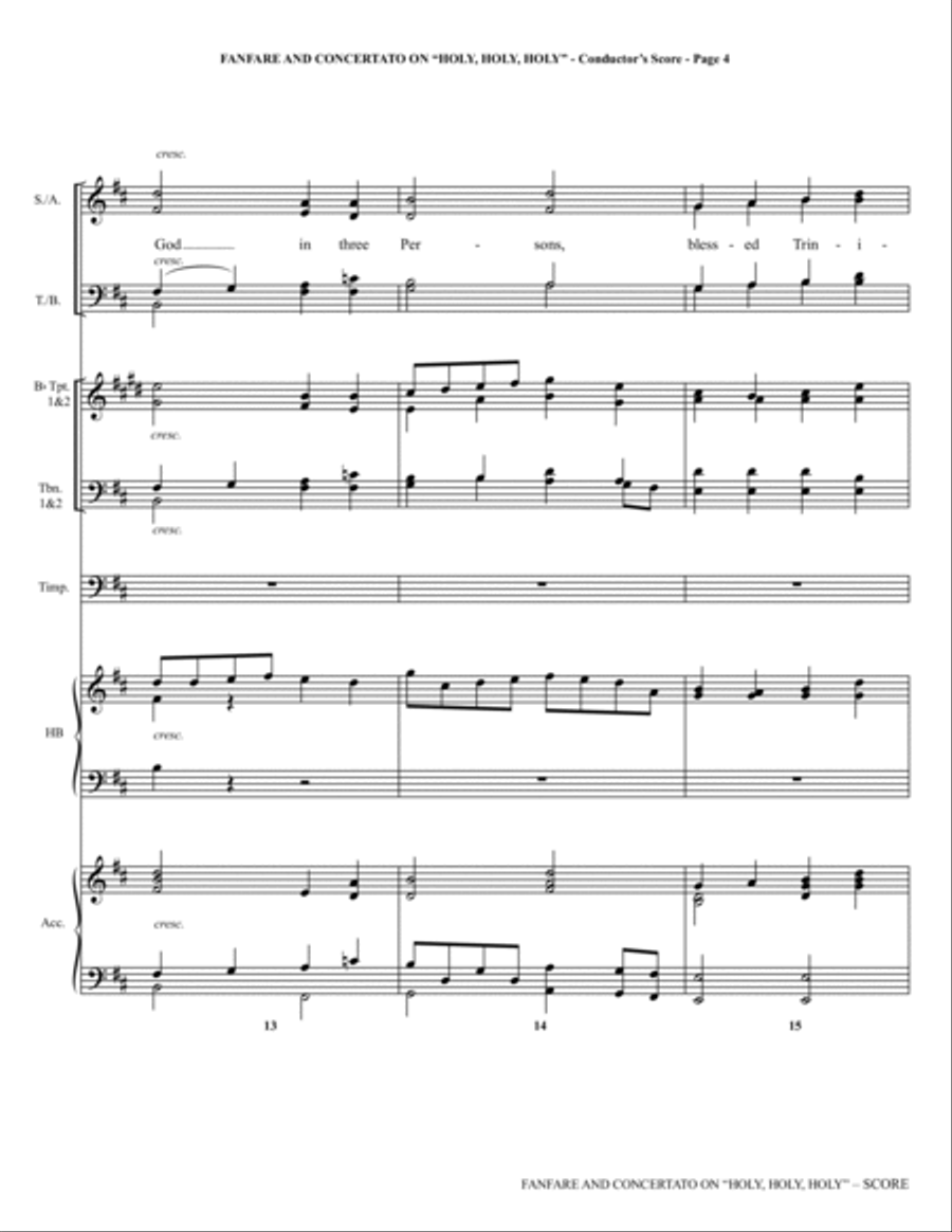 Fanfare and Concertato on 