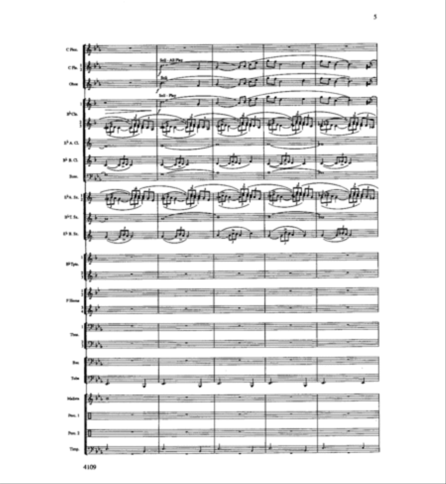By The River's Bend Concert Band - Sheet Music page 6