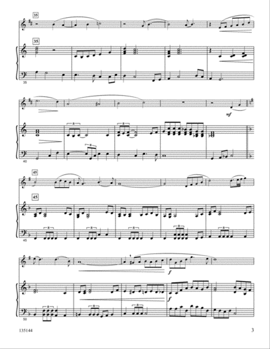 Were You There? Trumpet Solo scores gallery preview page 3