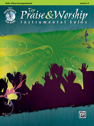 Book cover for Top Praise & Worship Instrumental Solos for Strings