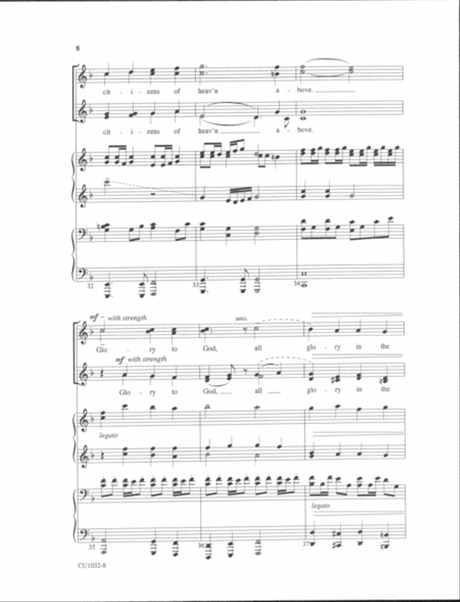 O Come, All Ye Faithful - SSAA - Forrest SSAA scores gallery preview page 7