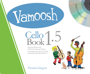Book cover for Vamoosh Cello Book 1.5
