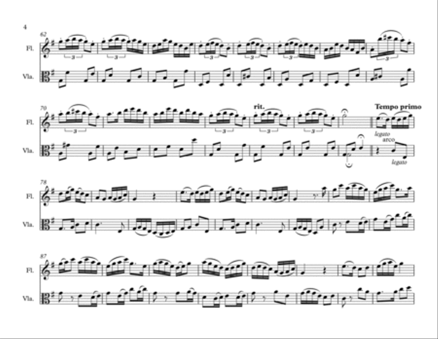 Buffalo Boy's Flute Flute scores gallery preview page 4