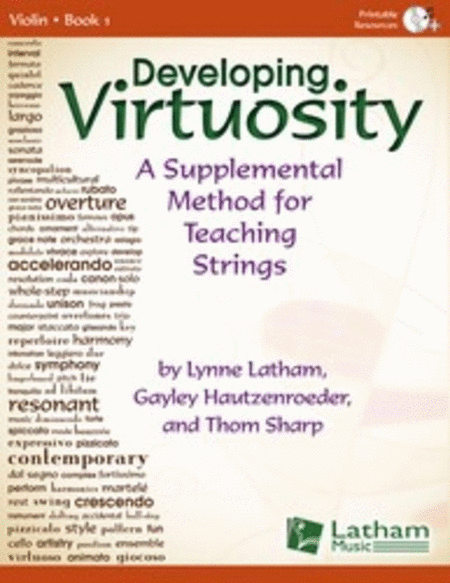 Developing Virtuosity Book 1 Violin Book/CD