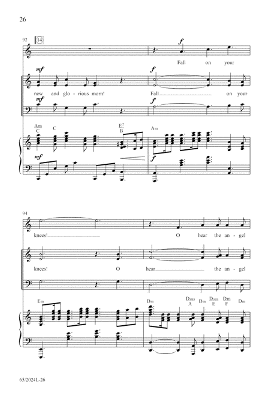 Child of Hope 3-Part scores gallery preview page 27