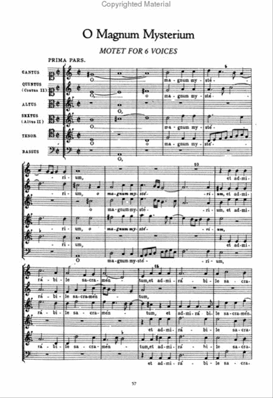 Masses and Motets Choir scores gallery preview page 4