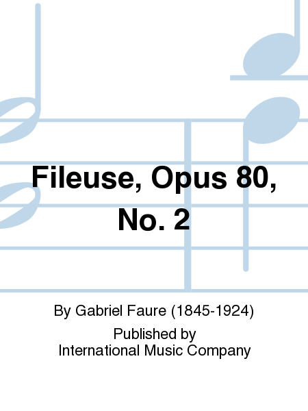Fileuse, Opus 80, No. 2