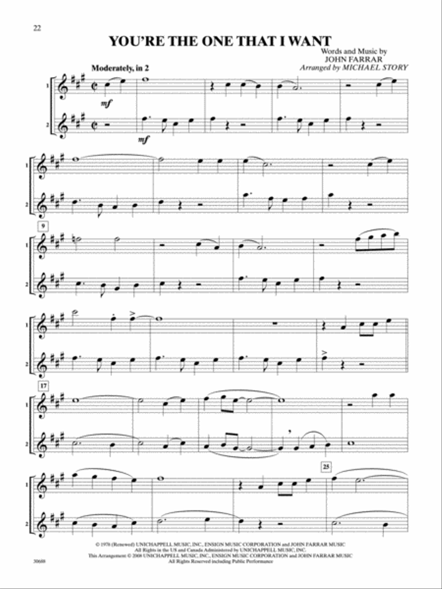 Pop Duets for All Pop Duets for All Small Ensemble scores gallery preview page 3