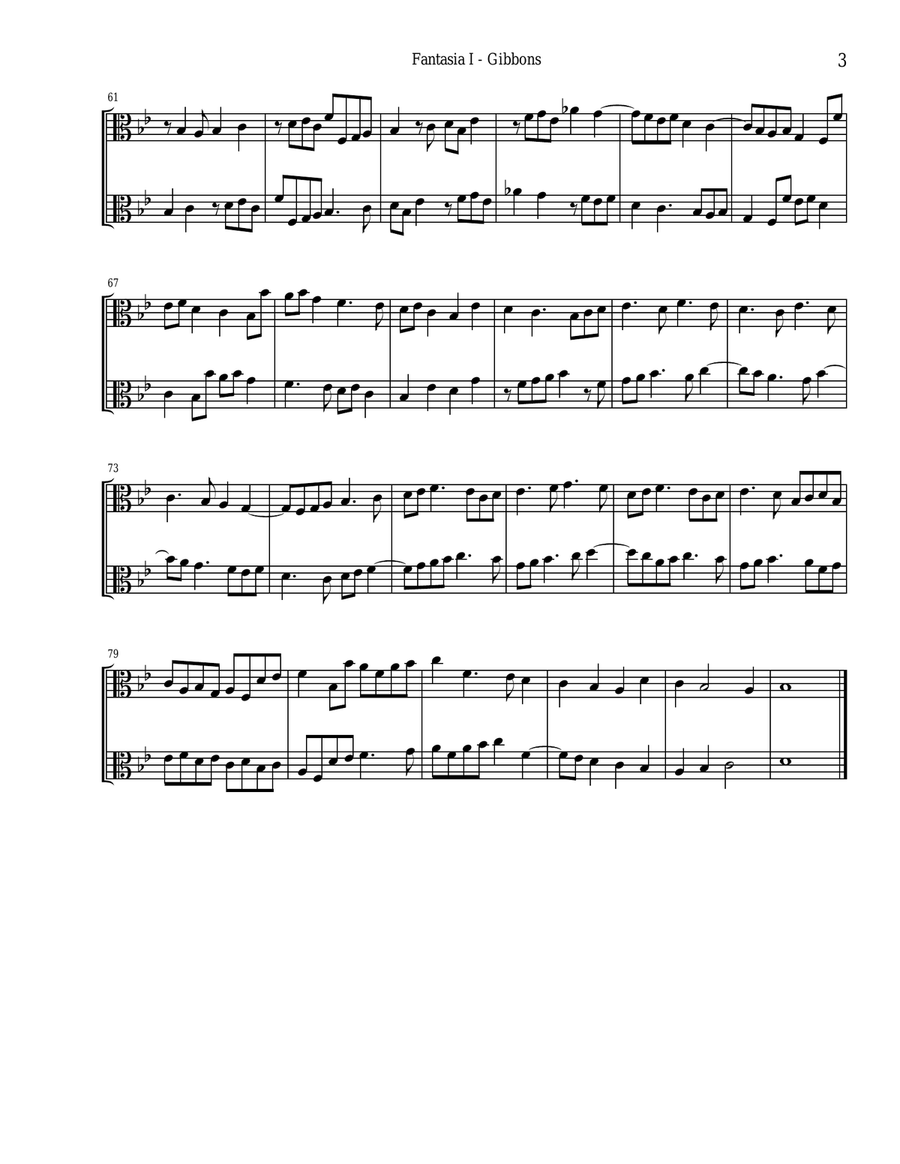 SIX FANTASIAS for TWO VIOLAS - Orlando Gibbons (arr. K. L. Knott) String Orchestra scores gallery preview page 4