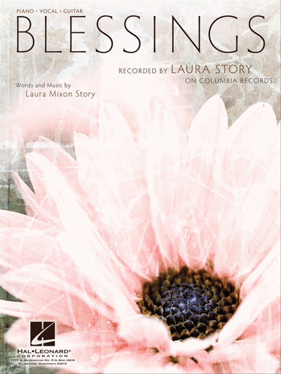 Blessings Piano, Vocal, Guitar scores gallery preview page 1